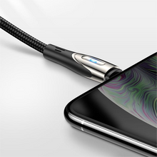 Заредете изображение във визуализатора на галерията – Joyroom Sharp Series Fast Charging Cable USB-A - Lightning 3A 1.2m Black (S-M411)
