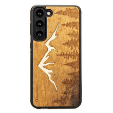Заредете изображение във визуализатора на галерията – Wooden case for Samsung Galaxy S23 Plus Bewood Mountains Imbuia
