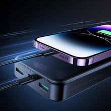 Заредете изображение във визуализатора на галерията – Joyroom powerbank 20000mAh Dazzling Series 22.5W black (QP195)
