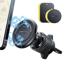 Заредете изображение във визуализатора на галерията – Acefast car holder to air vent magnetic d6 black
