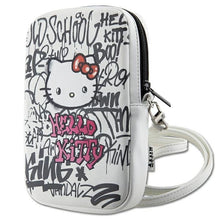 Заредете изображение във визуализатора на галерията – Hello Kitty Graffiti Kitty Head bag - white
