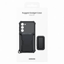Заредете изображение във визуализатора на галерията – Samsung Rugged Gadget Case for Samsung Galaxy S23+ Rugged Cover Ring Holder Stand Gray (EF-RS916CBEGWW)
