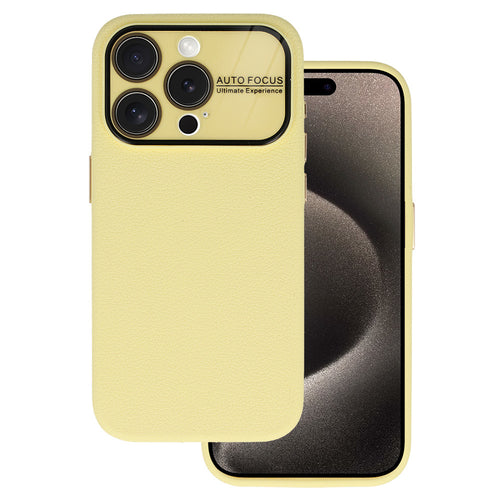 Tel Protect Lichi Soft Case for Iphone 11 yellow
