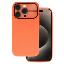 Заредете изображение във визуализатора на галерията – Tel Protect Lichi Soft Case for Iphone 15 Plus orange
