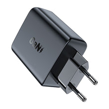 Заредете изображение във визуализатора на галерията – Acefast charger 2 x typ c qc4.0 pd45w gan a29 black
