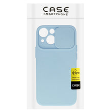 Заредете изображение във визуализатора на галерията – Camshield Soft for Iphone 15 Pro Light blue
