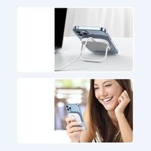 Заредете изображение във визуализатора на галерията – Duzzona 3in1 universal wireless charger for smartphones (Qi, MagSafe), Apple Watch and Airpods 15W white (W7)
