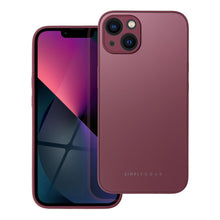 Заредете изображение във визуализатора на галерията – Roar matte glass гръб за iphone 13 claret
