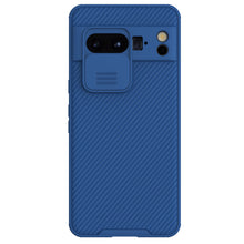 Заредете изображение във визуализатора на галерията – Nillkin CamShield Pro Case with Camera Cover for Google Pixel 8 Pro - Blue
