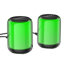 Заредете изображение във визуализатора на галерията – HOCO speaker bluetooth 2in1 Colorfull BS56 black
