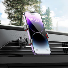 Заредете изображение във визуализатора на галерията – HOCO car phone holder for air vent Dragon H21 black
