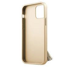 Заредете изображение във визуализатора на галерията – Guess GUHCP12MRSSABE iPhone 12/12 Pro 6,1" beige/beżowy hardcase Saffiano with ring stand
