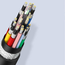 Заредете изображение във визуализатора на галерията – Ugreen cable cable USB C (male) - USB C (male) Thunderbolt 4 100W / 8K 60Hz / 40Gb/s 0.8m black (US501)

