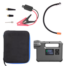 Заредете изображение във визуализатора на галерията – Choetech jump starter with compressor, powerbank 8000mAh, LED flashlight black (TC0017)
