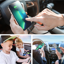 Заредете изображение във визуализатора на галерията – Joyroom fast car charger with extension cable 45W 5xUSB-A black (JR-CL03 Pro)
