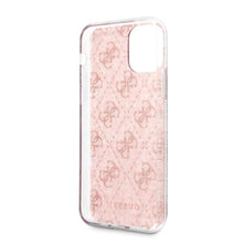 Заредете изображение във визуализатора на галерията – Guess GUHCN58PCU4GLPI iPhone 11 Pro różowy/pink hard case 4G Glitter
