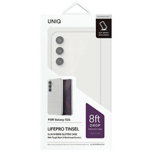 Заредете изображение във визуализатора на галерията – Uniq case LifePro Xtreme Sam S24 S921 transparent glossy/tinsel lucent

