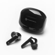 Заредете изображение във визуализатора на галерията – FORCELL F-AUDIO wirelles earphones TWS Clear Sound black
