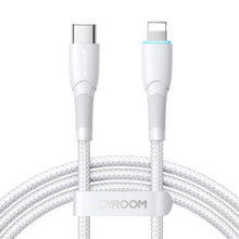 Заредете изображение във визуализатора на галерията – Joyroom Starry Series SA32-CL3 30W USB-C / Lightning cable 1m - white
