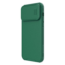 Заредете изображение във визуализатора на галерията – Nillkin CamShield S Case for iPhone 14 Pro Max armored cover camera cover green
