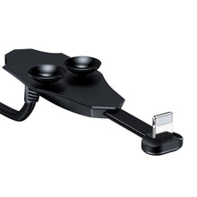 Заредете изображение във визуализатора на галерията – Baseus Colorful Mobile Games USB / Lightning Charging Cable for Gamers 1.5A 2m black (CALXA-B01)
