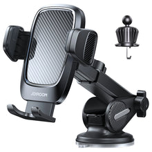 Заредете изображение във визуализатора на галерията – Joyroom car phone holder for cockpit, dashboard black (JR-ZS350)
