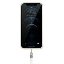 Заредете изображение във визуализатора на галерията – UNIQ etui Heldro iPhone 12/12 Pro 6,1" beżowy moro/ivory camo Antimicrobial
