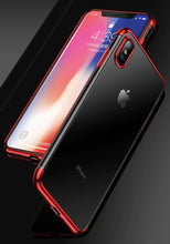 Заредете изображение във визуализатора на галерията – Clear Color Case Gel TPU Electroplating frame Cover for Samsung Galaxy A50s / Galaxy A50 / Galaxy A30s black
