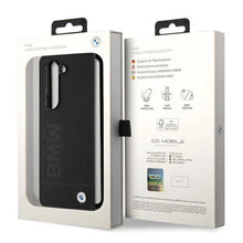 Заредете изображение във визуализатора на галерията – BMW Signature Logo Imprint case for Samsung Galaxy Z Fold 5 - black
