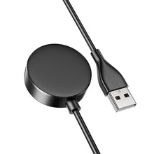 Заредете изображение във визуализатора на галерията – Borofone Wireless induction charger BQ24 SAM smartwatch 2,5W black
