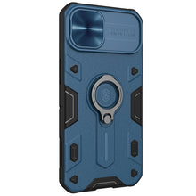 Заредете изображение във визуализатора на галерията – Nillkin CamShield Armor TPU+PC for Iphone 13 blue

