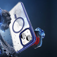 Заредете изображение във визуализатора на галерията – Dux Ducis Clin2 case for iPhone 14 Plus magnetic MagSafe cover blue
