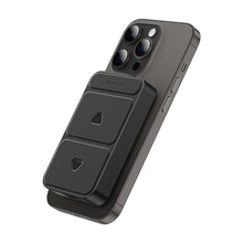 Заредете изображение във визуализатора на галерията – Amazing Thing Power bank 10000mAh TPM10KSBK - USB + Type C - magnetic with induction charger black
