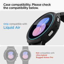 Заредете изображение във визуализатора на галерията – Tempered glass spigen glas.tr ”ez-fit” 2-pack for samsung galaxy watch 4 / 5 ( 40 mm ) - TopMag

