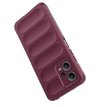 Заредете изображение във визуализатора на галерията – Magic Shield Case Cover for Xiaomi Redmi Note 12 5G / Poco X5 5G Flexible Armor Cover Burgundy
