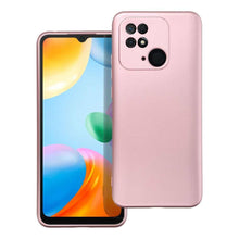 Заредете изображение във визуализатора на галерията – Metallic гръб за xiaomi redmi 10c pink - TopMag
