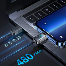 Заредете изображение във визуализатора на галерията – Joyroom USB C - Lightning 20W cable with charging power display 1.2 m black (S-CL020A4)
