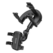 Заредете изображение във визуализатора на галерията – Borofone Car holder BH87 Windrider rearview mirror mount black
