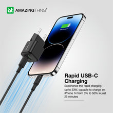 Заредете изображение във визуализатора на галерията – Amazing Thing Wall charger Explorer Pro EUEP33W - USB + Type C - PD 33W 3A black
