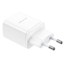 Заредете изображение във визуализатора на галерията – Borofone Wall charger BN9 Reacher - 2xType C - QC 3.0 PD 35W white
