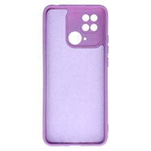 Заредете изображение във визуализатора на галерията – Vennus Silicone Heart Case for Xiaomi Redmi 10C design 1 purple
