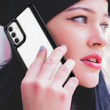 Заредете изображение във визуализатора на галерията – Outer Space Case for Samsung Galaxy A13 5G cover with a flexible frame black
