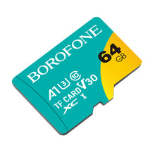 Заредете изображение във визуализатора на галерията – Borofone Memory card MicroSD 64GB SDHC Class10 95MB/s
