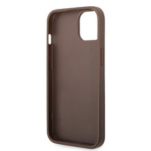 Заредете изображение във визуализатора на галерията – Original Case GUESS 4G Big Metal Logo GUHCP15M4GMGBR for Iphone 15 Plus brown
