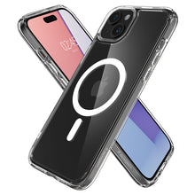 Заредете изображение във визуализатора на галерията – Spigen Crystal Hybrid MagSafe, white - iPhone 15
