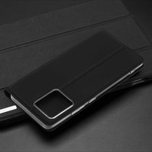 Заредете изображение във визуализатора на галерията – Dux Ducis Skin Pro case for Motorola Edge 30 Ultra flip cover card wallet stand blue
