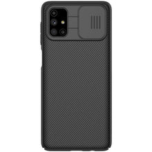Заредете изображение във визуализатора на галерията – Nillkin CamShield Pro Case Durable Cover with camera protection shield for Samsung Galaxy M51 black
