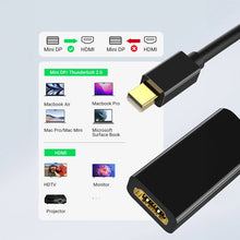 Заредете изображение във визуализатора на галерията – Ugreen MD112 mini DisplayPort - HDMI 4K adapter - black

