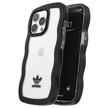 Заредете изображение във визуализатора на галерията – Adidas OR Wavy Case iPhone 13 Pro /13 6.1" black-transparent/black-transparent 51900
