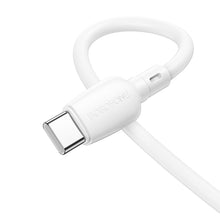 Заредете изображение във визуализатора на галерията – Borofone Cable BX93 Super Power - USB to Type C - 27W 3A 0,25 metres white
